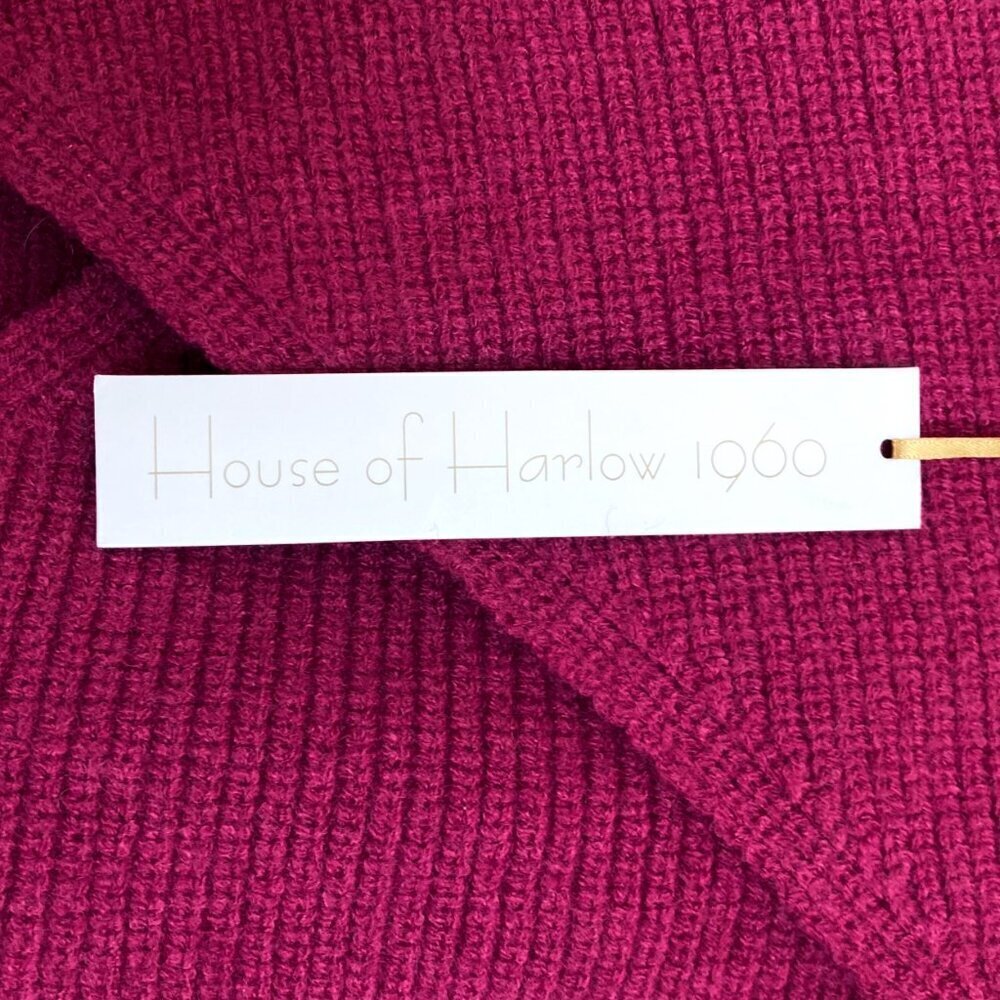 NWT HOUSE OF HARLOW 1960 Cropped Sweater OS - Picture 5 of 9